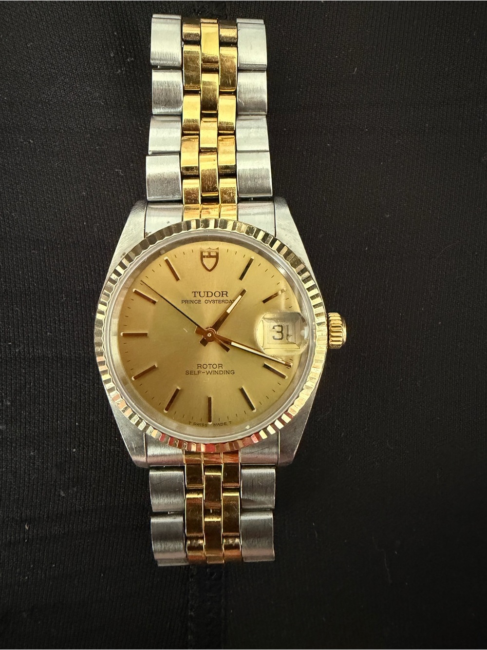 Tudor Stainless Steel Bracelet Clasp in Silver